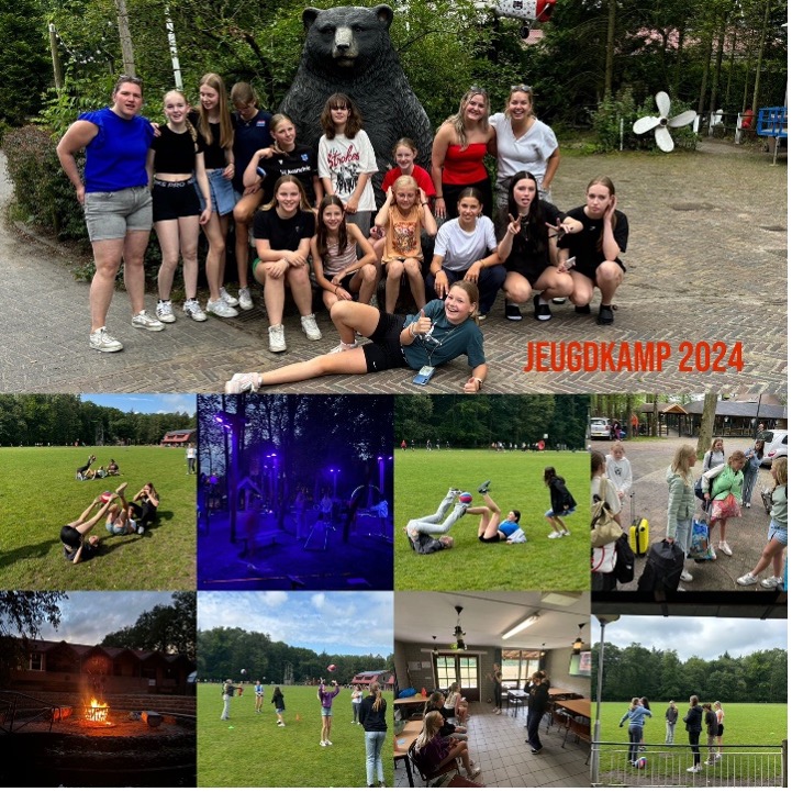 Collages eindfeest en jeugdkamp 2024